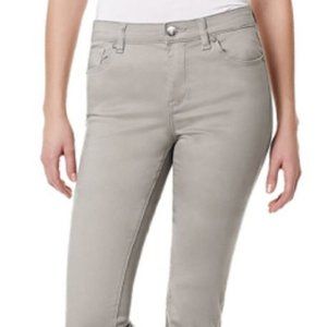 Buffalo David Bitton Daily Mid Rise Stretch Skinny Ankle Grazer Gray Pants 12/32